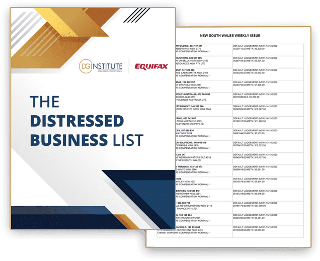 Distressed Business list in Australia